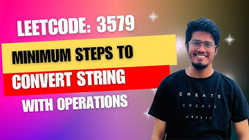 3579. Minimum Steps to Convert String with Operations | LeetCode weekly contest 453