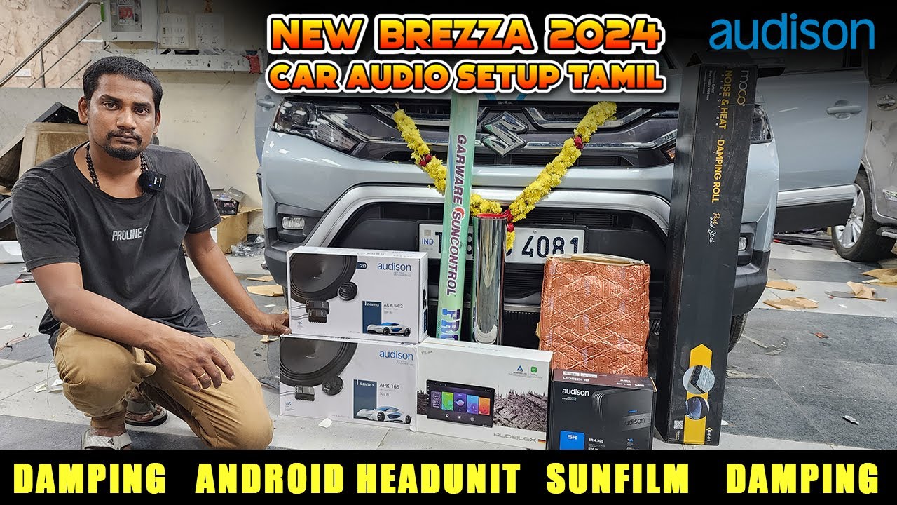 New Brezza Car Audio 4 Door Damping Customized Seat Cover Car