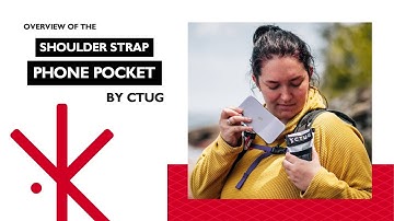 CTUG Shoulder Strap Phone Pocket Overview