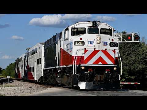 Texas Trinity Railway Express Commuter Trains