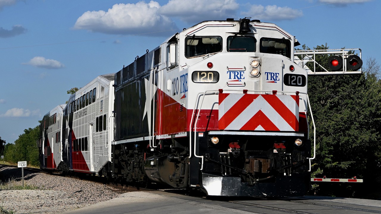 Texas Trinity Railway Express Commuter Trains