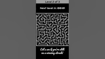 Maze Puzzle Challenge! 🧩 Can You Solve All 3 Brain Games?