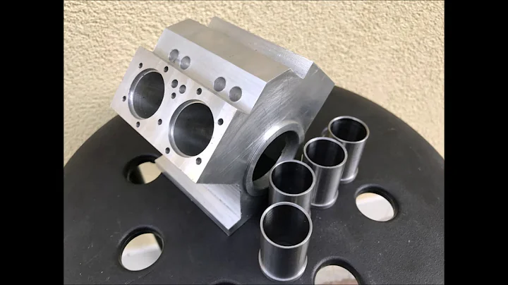 Howell V4 model engine