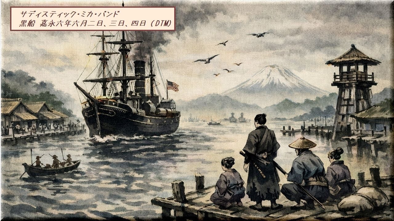 サディスティック・ミカ・バンド 高中正義 黒船(嘉永六年六月二日、三