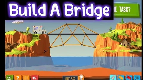 Build a Bridge Level 1 Android 3 star walk-through