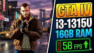 GTA 4 on Intel i3-1315U | Benchmark &amp; Gameplay Performance