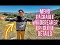 Super Versatile Mens Packable Windbreaker FULL DETAIL REVIEW