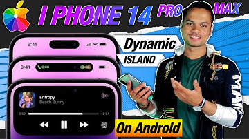 Enable I PHONE 14 PRO MAX Dynamic Island Feature In Any Amdroid Mobile 2022!!!