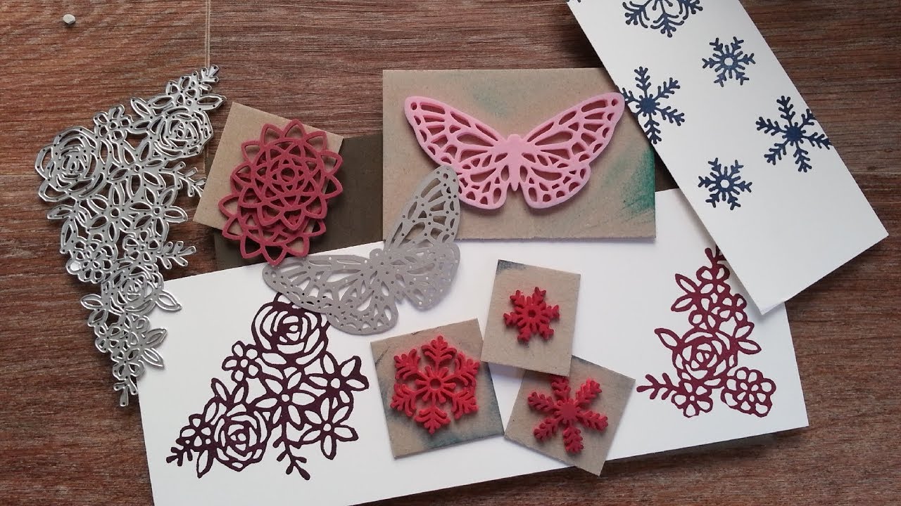Technikvideo: Stempel aus framelits selbstgemacht