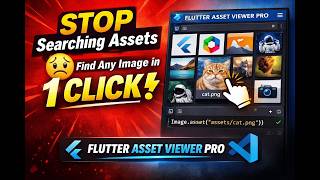 Flutter Asset Manager for VS Code & Android Studio | Flutter Asset Viewer Pro 🚀