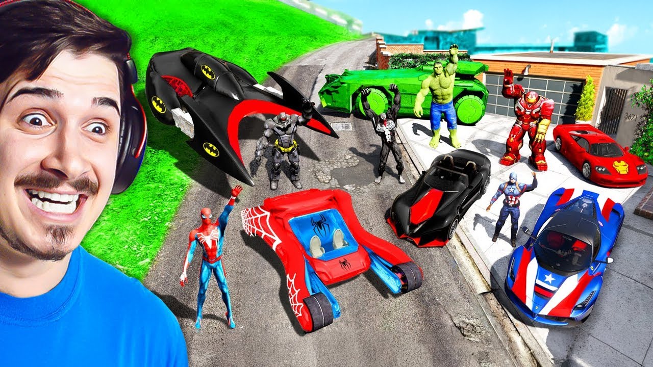 UKRAO SAM SVA SUPER HEROJ AUTA U GTA 5!!!