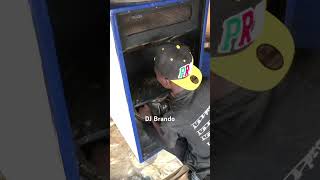 Fixing the speakers DJ Brando #motivation