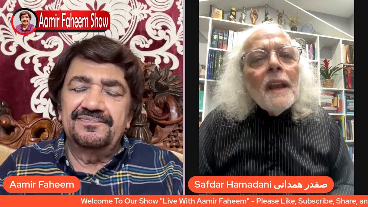 Safdar Ramdani My live streaming wth Safdar Hamdani ( Poet, writer, scholar) - YouTube