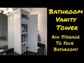 Bathroom Vanity With Side Cabinet
