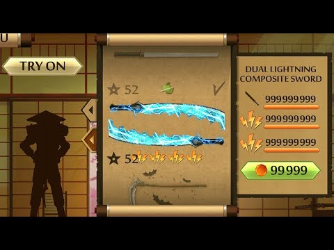 Shadow Fight 2 The Most Powerful Dual Lightning Composite Sword
