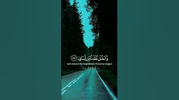 قال رب اشرح لى صدرى | القارئ : شريف مصطفى |