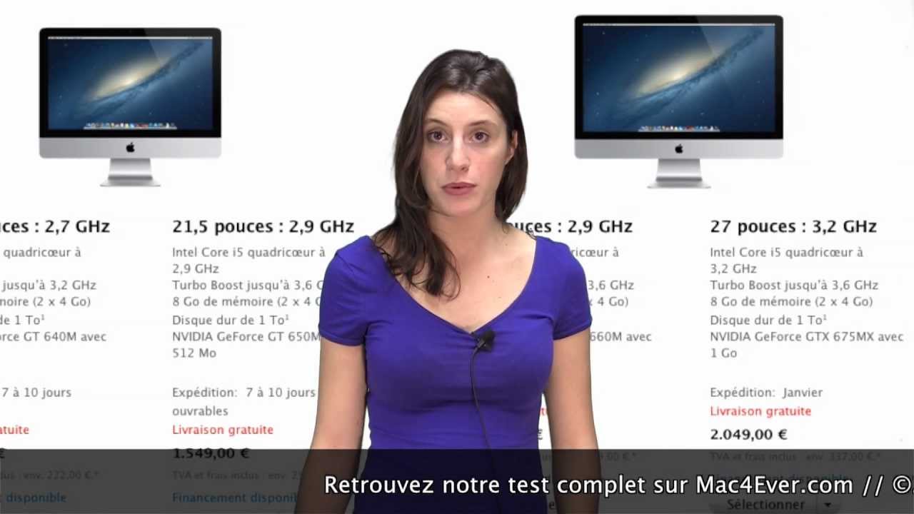 IMac 27 pouces 2012 - Ordinateurs
