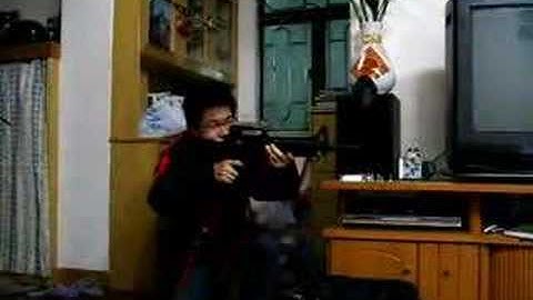 Muzzle fire with shell ejection FX