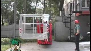 Paul Bunyan's Tree Service Spider Lift. Check it out!!!