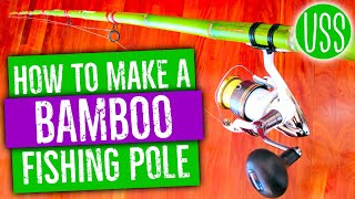 My father used to tell me about making his own fishing rods from bamboo with a bit of fishing line tied to the end . . . I wanted to do 