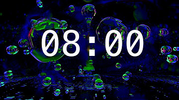 8 Minute Timer | Calming Music | Abstract Spheres 2025