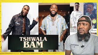 Davido and Burna boy Battle over “tshwala bam” Remix