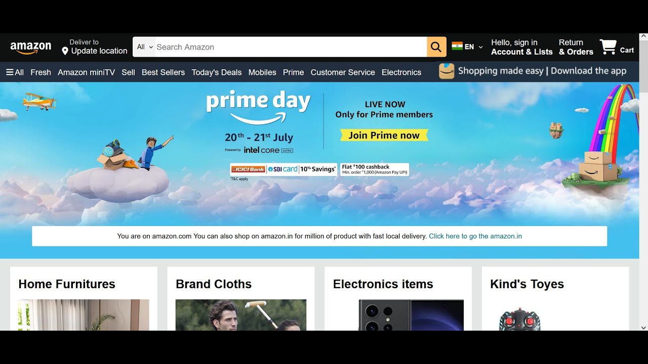 Building Amazon Clone Using HTML, CSS | Step-by-Step Tutorial for ...