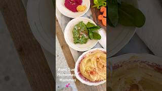 Three kinds of hummus made at home with my Aunt Sue 👩🍳 #recipe
Aunt Sue whips up three kinds of hummus!
#hummus
#spinach
#beets
#party
#recipe Three kinds of hummus made at home with my Aunt Sue 👩🍳 #recipe