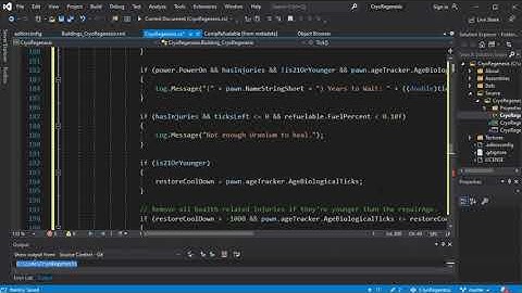 How to set Line Endings of a file in Visual Studio 2019 and later