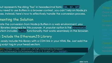 How to Convert Node.js Buffers to Browser JavaScript