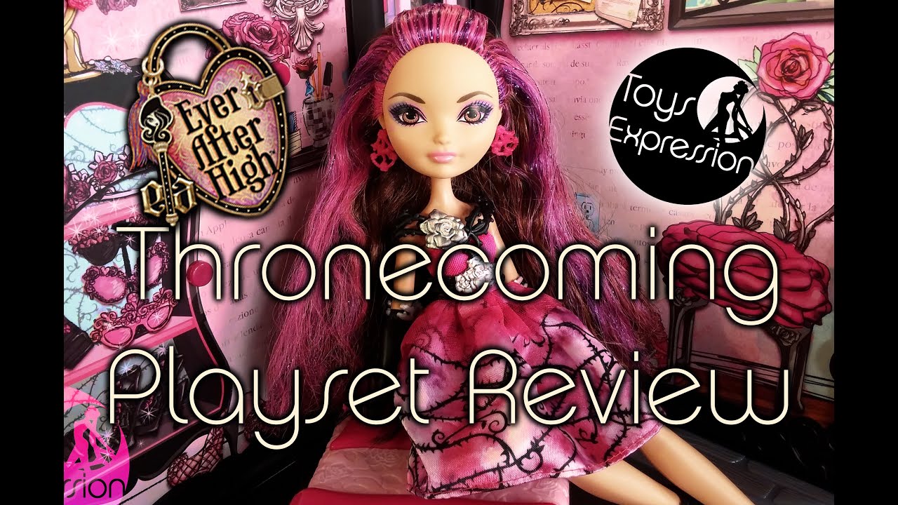 Review Ever After High Briar Beauty - Thronecoming Playset 