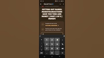 Cutting Out Banks: Microtransactions Save You Time and Money | Part 2 of 5 | MemeFi