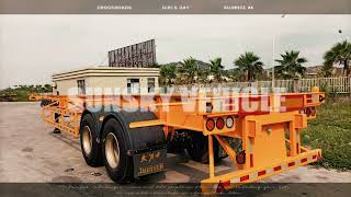 20FT Chassis  Container Trailer