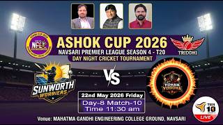 ASHOK CUP - NAVSARI PREMIER LEAGUE - SEASON - 4 - DAY - 8 - MATCH - 10