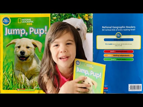 Jump Pup! National Geographic Kids Pre-Reader Book