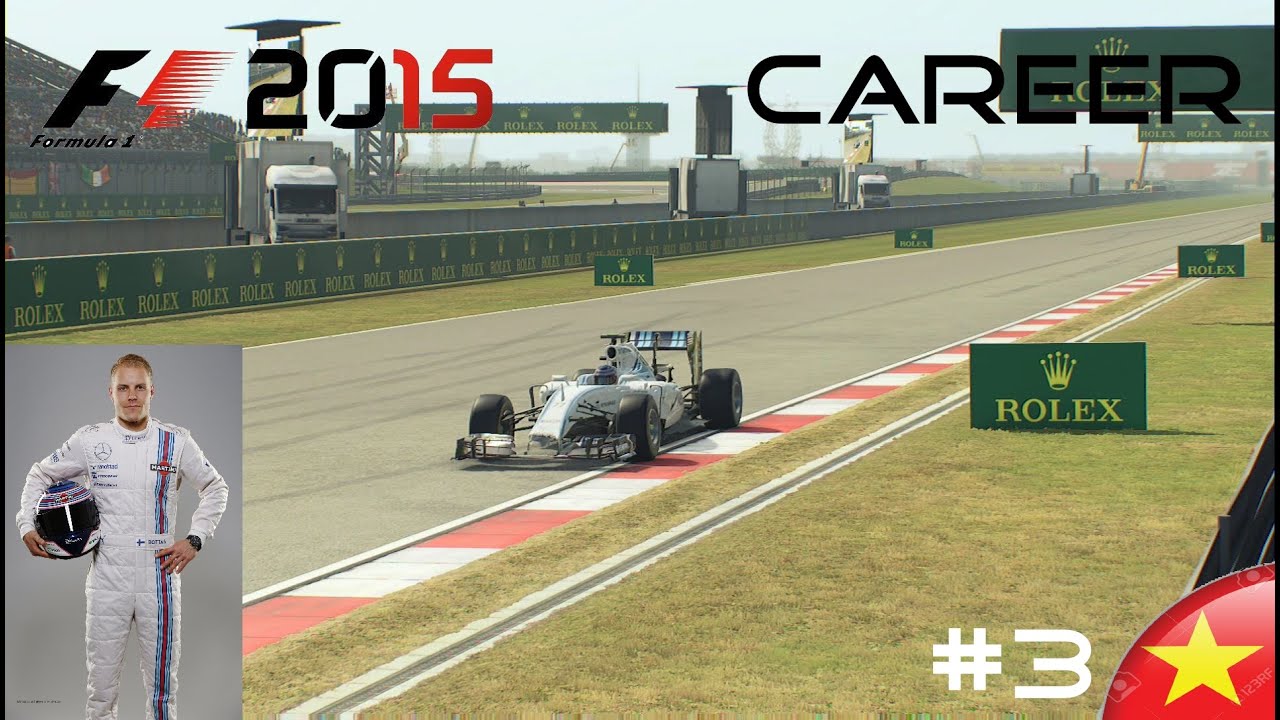 F1 2015 Bottas Career Mode Series #3 China
