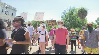 Third day of protest at State House in Columbia