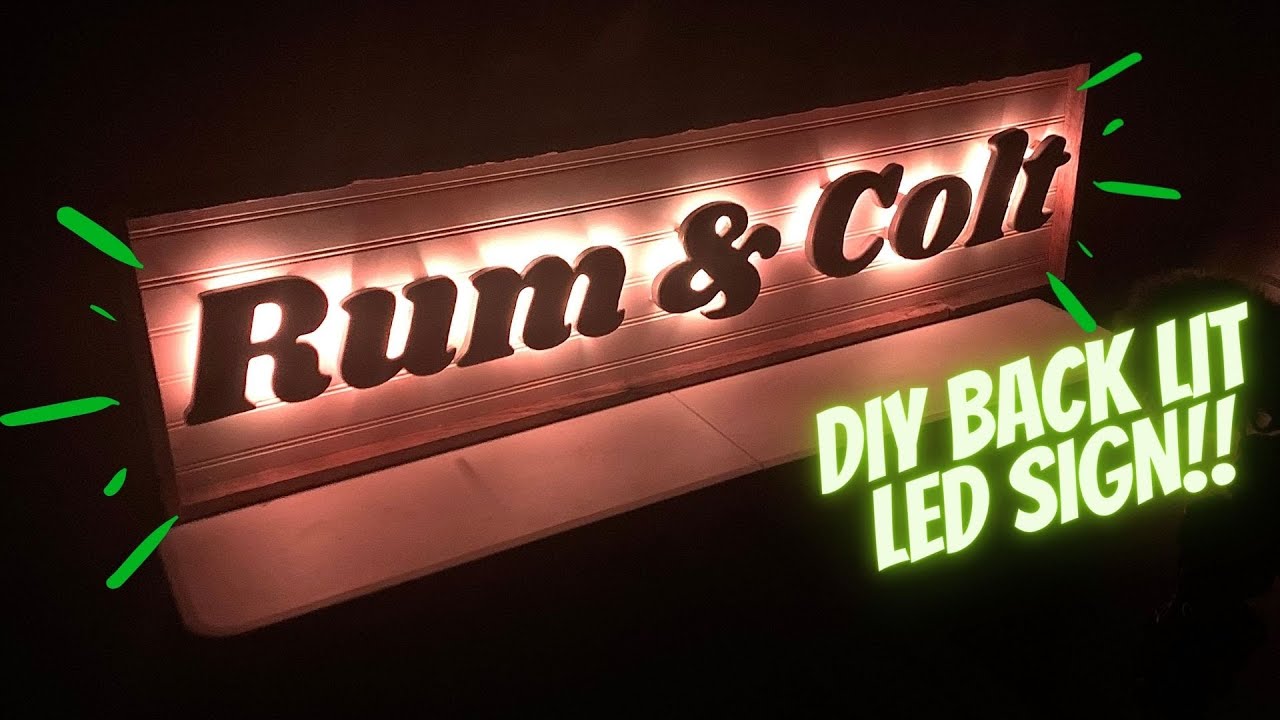 led backlit signs