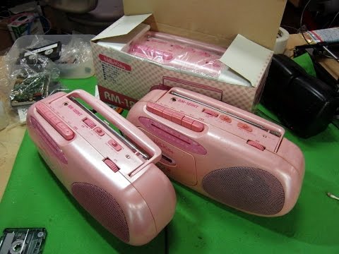 ハローキティ RM-120KT ラジカセ ハローキティ ラジカセ RM-120KT 動作確認済み 当時物 昭和