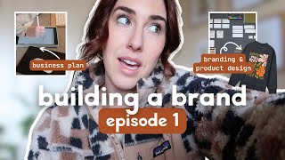 Building a brand from SCRATCH (brand strategy and logo design)