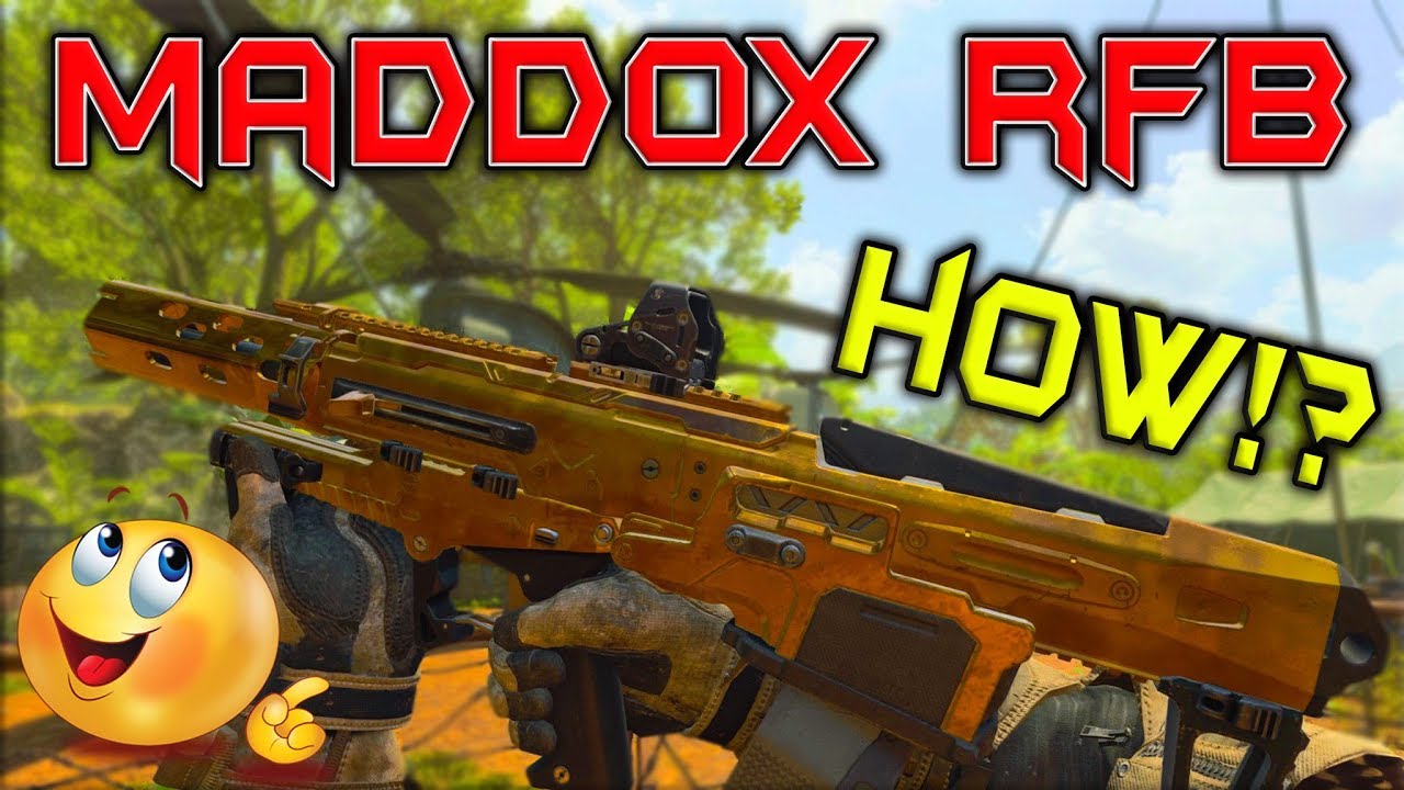 How to Setup the MADDOX RFB Assault Rifle QUICK and EASY in COD BO4