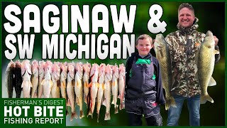 Saginaw Bay Walleye Fishing Report & Southwest Michigan Report