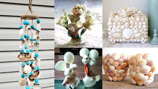 5 Ide Kreatif Kerajinan dari Cangkang Kerang | Seashell craft Ideas
