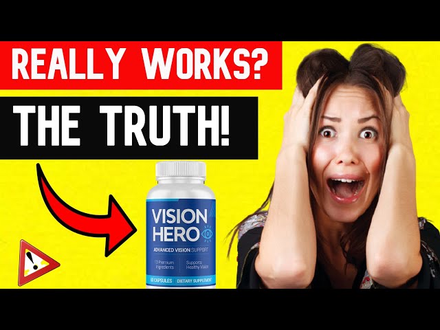 VISION HERO - Vision Hero Review - ((BE CAREFUL!)) - Vision Hero Supplement - Vision Hero Pills