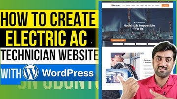 How to Create Electrician / AC Technician Website in WordPress