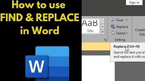 How to use "Find and Replace" in Microsoft Word | "Find and replace" Tutorial in Microsoft word