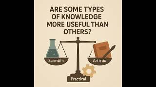 Thumbnail for 2 - Are some types of knowledge more useful than others? TOK Exhibition Project