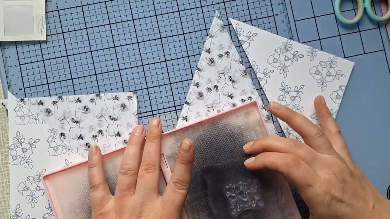 2 schnelle Trauerkarten mit Spruchsticker #trauerkarte #actionpapier #actionblock #spruchsticker 