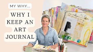 How to Begin a Mixed Media Collage Journal and Why It's Important | Art Therapy, Life Journaling