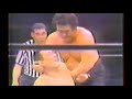 国際プロレス　'77.03.25　ラッシャー木村VSグレート草津（第6回IWAワールドシリーズ・リーグ戦）